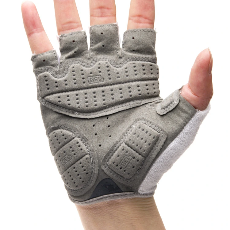 Silicone Pad Short Finger Riding Gloves Outdoor Sports Gloves