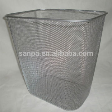 Wire Mesh Rectangular Waste Bin