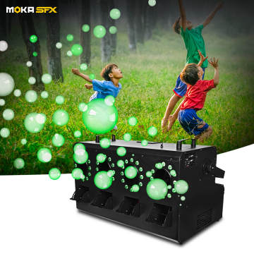 Moka SFX 1400W DMX Remote Control LED Smoke & Fog Bubble Machine