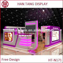 Best popular Mall eyebrow threading kiosk design