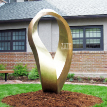 Large Outdoor Garden Modern Art Abstract Stainless Steel Sculpture