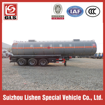 Bitmen Semi Trailer Heating Bitumen Tanker