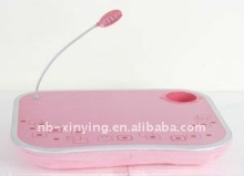 wooden Movable Laptop Desk,Laptop Desk with light