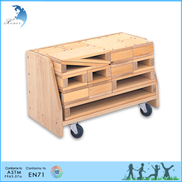 EN71 Kindergarten montessori assembling outdoor kids furniture