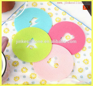 2014interesting soft pressed flower acrylic coaster