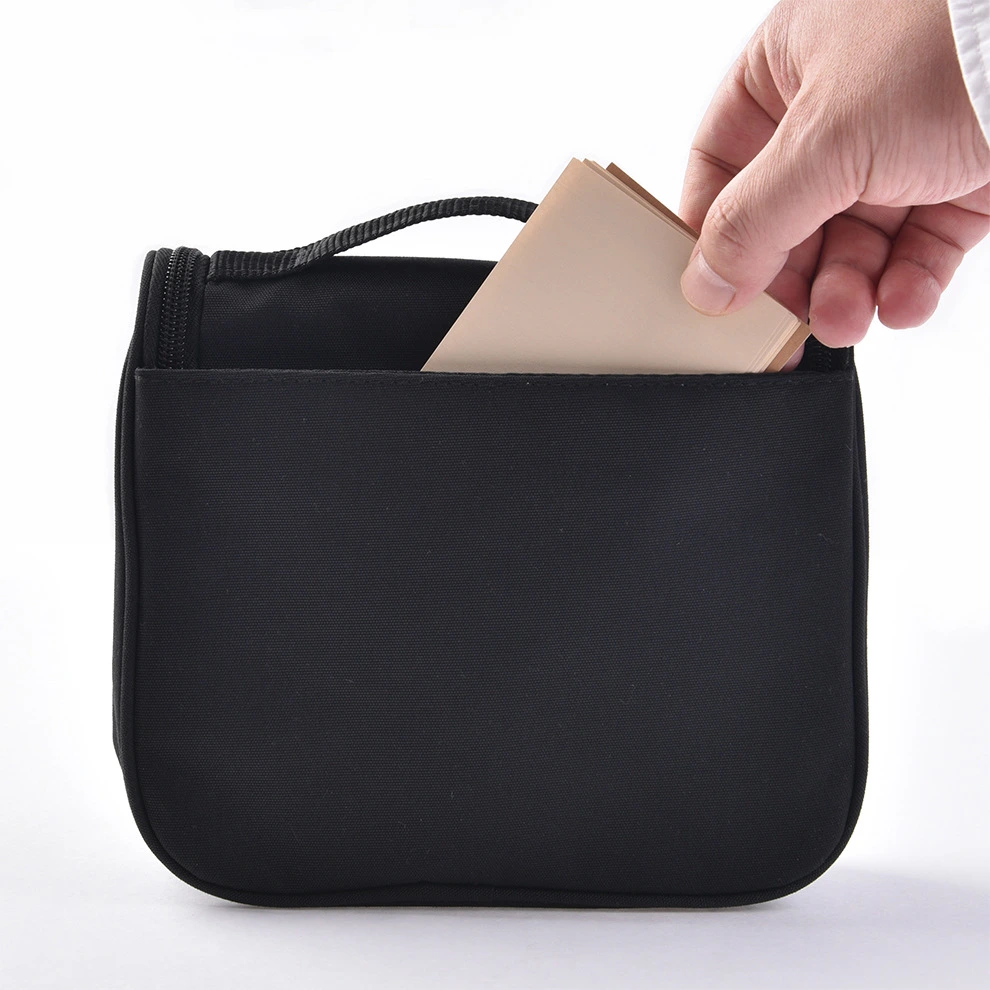 Portable Handle 2021 Hot Sell Cosmetic Bags Zipper Organizer Fashion Custom Cosmetic Bag