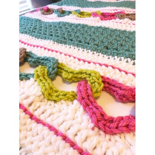 Hochwertige Baby Crochet handgemachte Decke