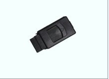 Black Nylon Cabinet Hasp Plane Lock