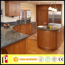 Round shaker style birch kitchen cabinets