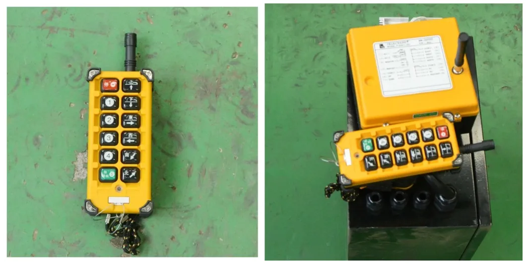 220V 380V 110V 12V 24V Industrial Remote Controller Switches Hoist Crane Control Lift Crane