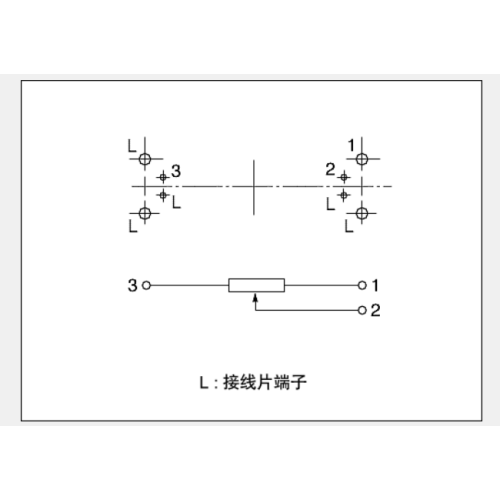 Potentiometer gelongsor siri Rs15j