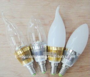 LED candle lamp E14 3W