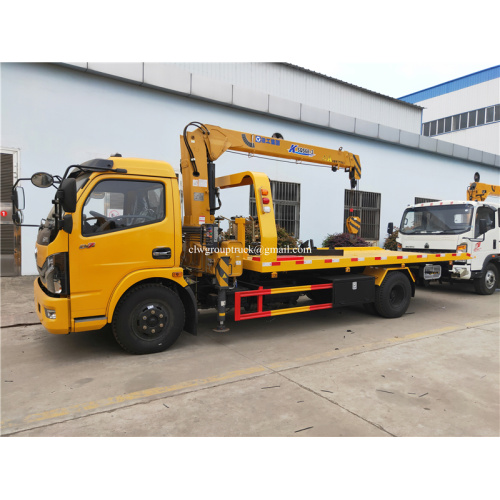 Dongfeng mounted with XCMG 3.2 ton crane