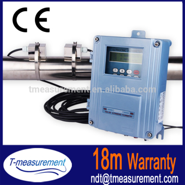 TDS-100F1 ultrasonic water inline flow meter with insertion sensor