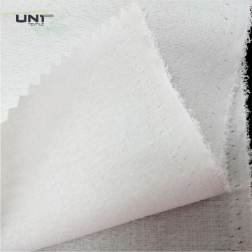 OEKO 100% Cotton Soft Shirt Collar Interlining Woven Fusible Lining for Formal Shirts