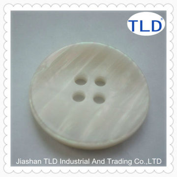 Jiashan TLD resin buttons with pearl effect