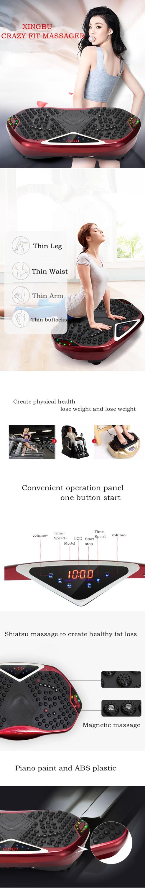 Electric Vibration Plate 3D fitness equipment vibration plate compactor hand