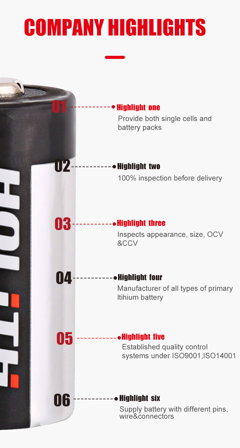 Cr123a Batteries Manufacturer