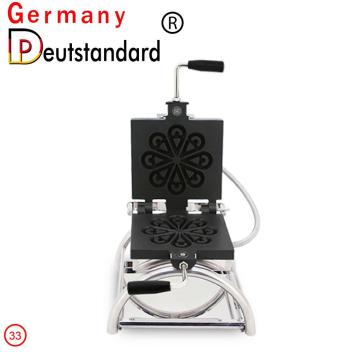 Waffelrotationsmaschine Tropfenförmige Waffelmaschine