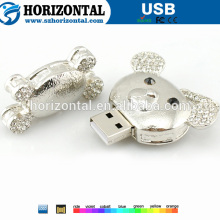 Cute cartoon character bear USB flash drive high speed