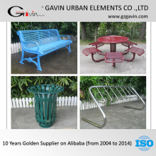 17 years manufacturing experience metal urban furniture China wooden urban furniture
