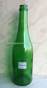 Sparkling wine bottle