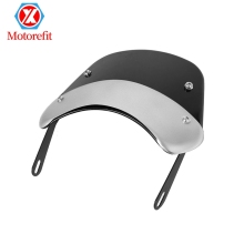 Universal 5-7 Inch Motorcycle Mod Headlight & Windshield Cover - Retro Fit