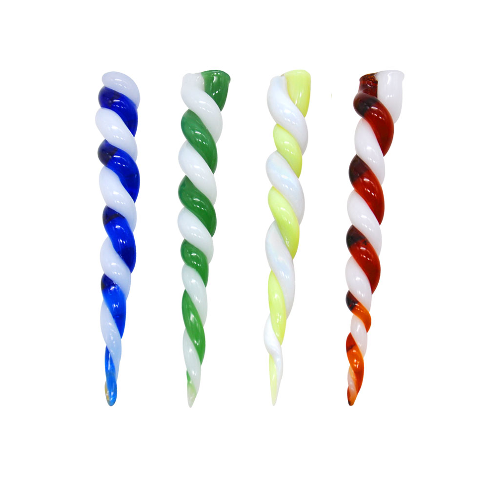 New arrival Glass Dabbler 4.45 Inch Wax Dad Tool Colorful Thick Pyrex Tools