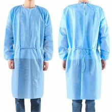 60GSM ISO9001 nonwoven disposable isolation gown