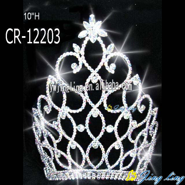 10 Inch large Pageant Crowns