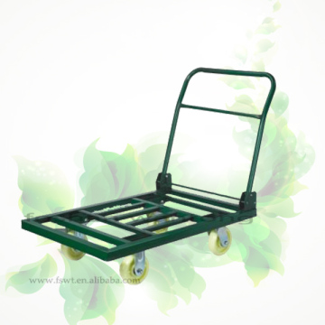 High Quality Cast Iron Handle Folding Platform Trolley