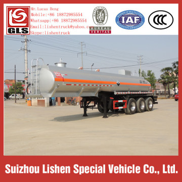 20000L Liquid Caustic Soda Semi Trailer Nitric Acid Tanker Transportation Truck Trailer