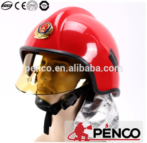 Kevlar with teflon heat resistant helmet fire safety helmets