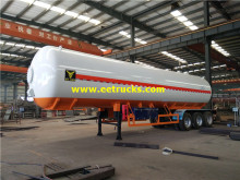 48cbm 25ton NH3 Transportation Semi Trailers