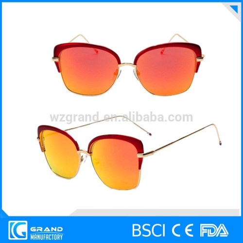 High quality fashionable wholesale metal sunglasses