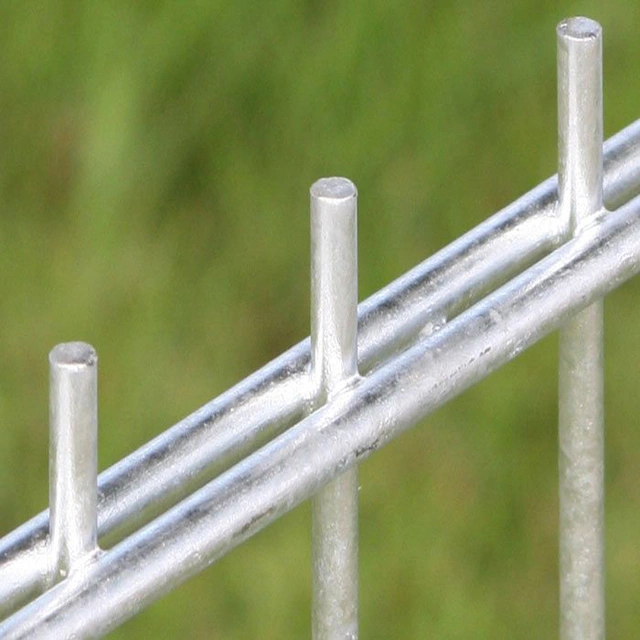 High Security Horizontal Double Bar Twin Wire Mesh Fencing