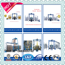 Multi-functional mesh bag making machine circular loom