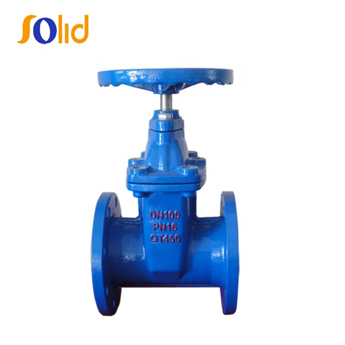 AWWA C515 /509 DIN3352 F4 F5 DI Ductile iron resilient seated gate valves,stem gate valve