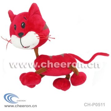 Stuffed Red Cat Toy