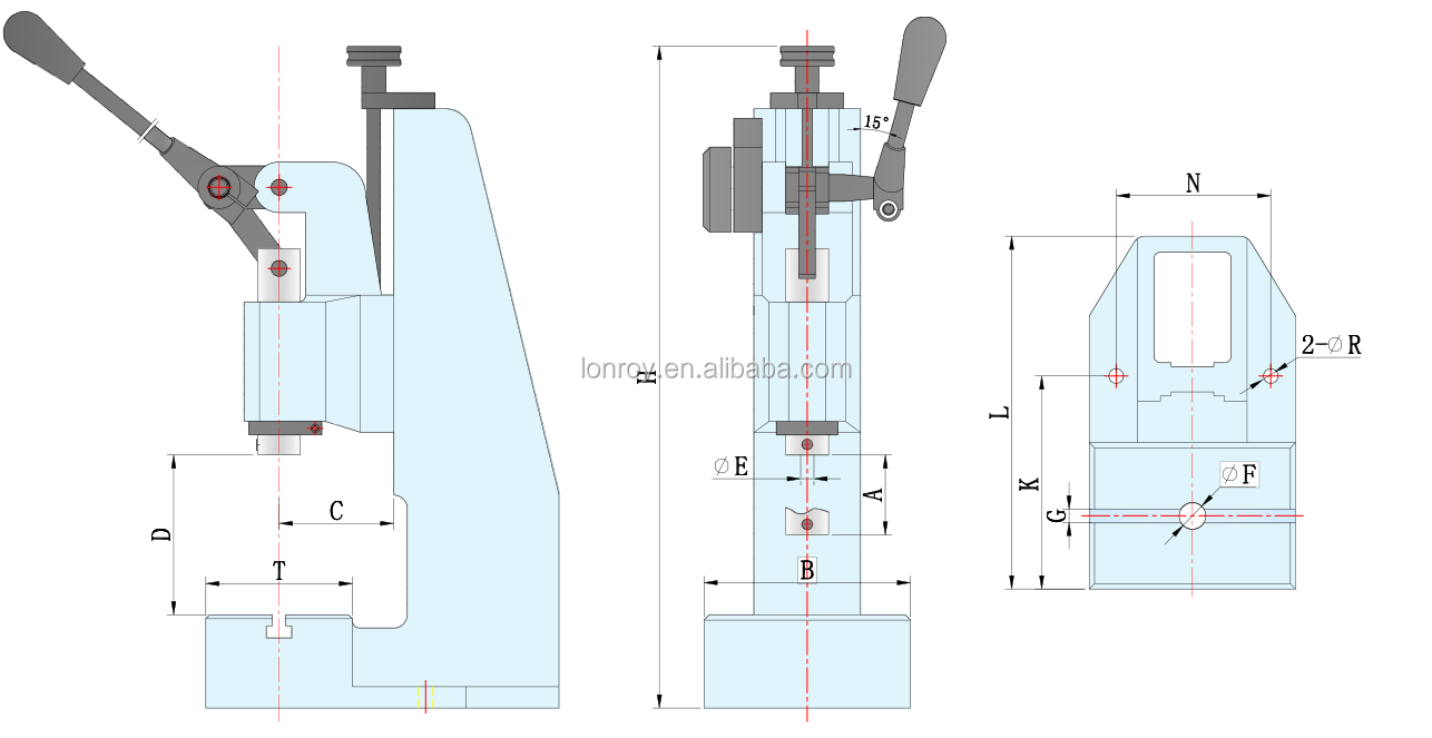 Arbor press hand /manual arbor press/arbor press machine