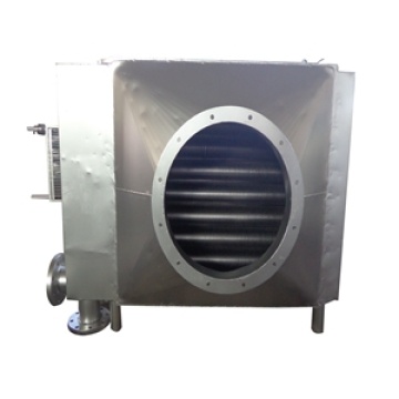 Intercambiador de calor de aire para la cámara de secado de madera