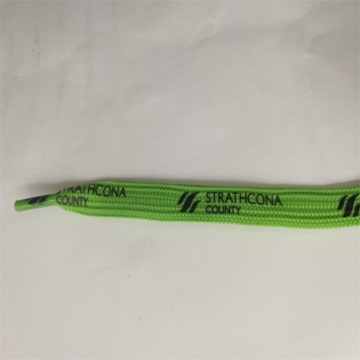 Custom Logo Silk Screen Printed Shoelaces