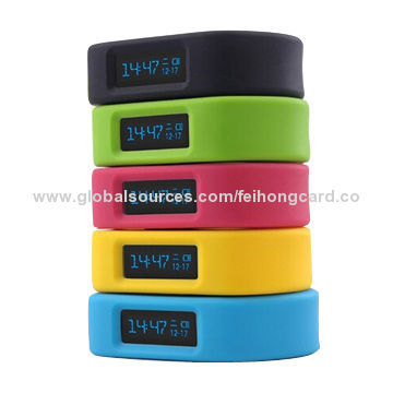 Silicon Bluetooth Bracelets for Sleep Tracker, Pedometer