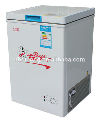 108L chest freezer with handle and lock ,outside condenser