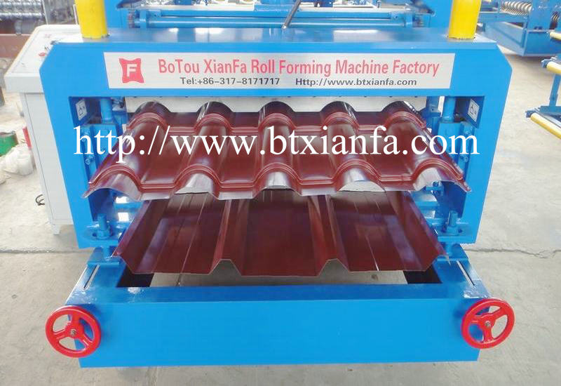 Double Layer Roll Forming Machine 