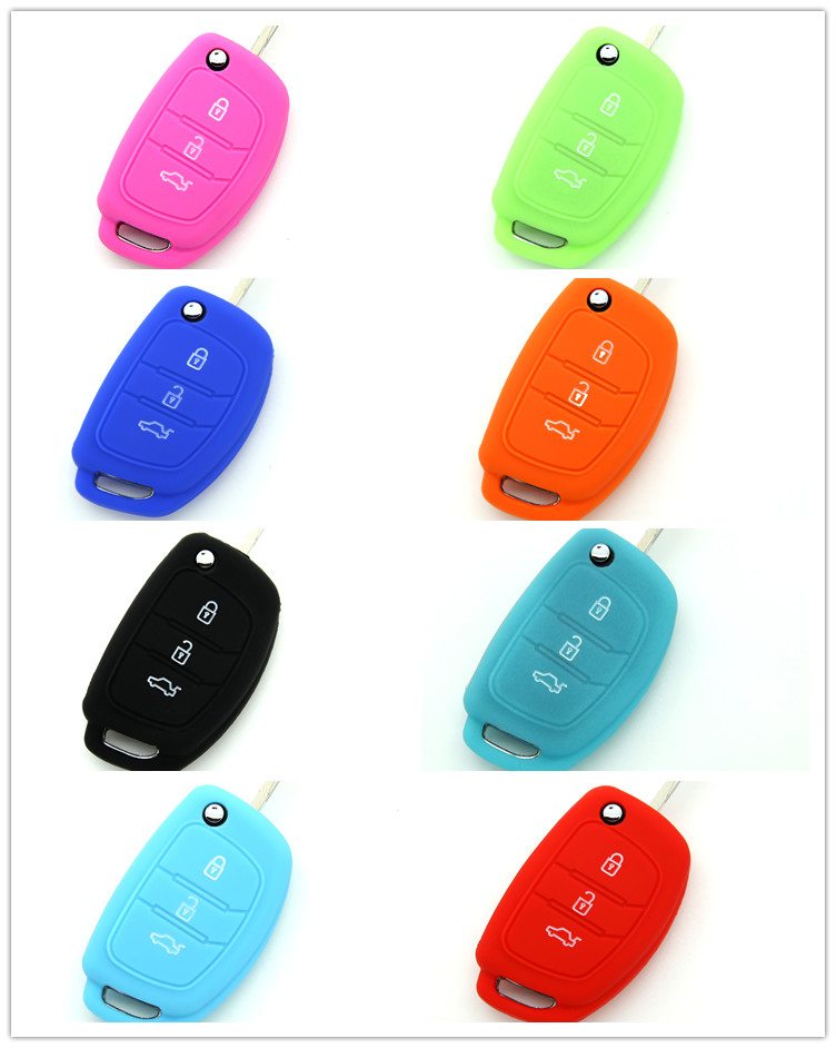 Hyundai silicone key cover 