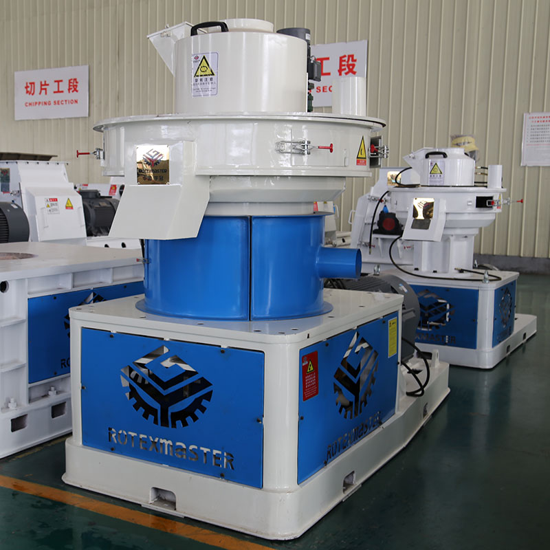 Hoạt động đơn giản Biomass Pellet Mill