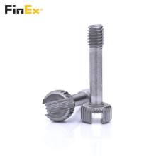 M3x14/4 Slotted Thumb Captive Knurled Screw