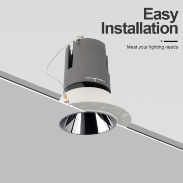 Adjust Angle Down Light Trimless Recessed LED Downlight