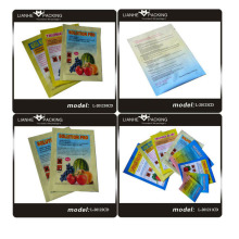 herbicide package plastic pouch